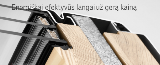 Velux "Standard" stogo langai - Image 2