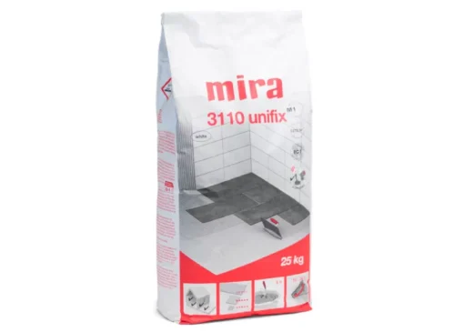 Klijai plytelių Mira 3110 UNIFIX C2TE S1, balti, 25kg