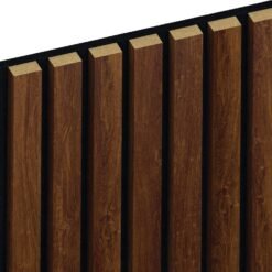 Dekoratyvinė akustinė dailylentė Foge Athens oak, 280 cm x 30 cm x 2.1 cm