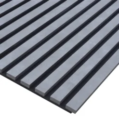 Dekoratyvinė akustinė dailylentė Neuhofer Holz Beton, 240 cm x 57.25 cm x 1.9 cm