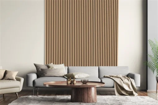 Dekoratyvinė akustinė dailylentė Neuhofer Holz Oak, 240 cm x 57.25 cm x 1.9 cm - Image 5