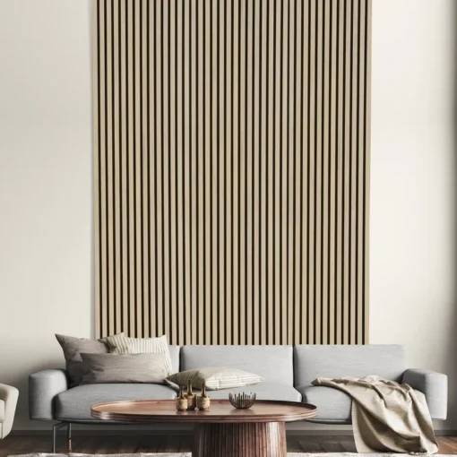 Dekoratyvinė akustinė dailylentė Neuhofer Holz Oak, 240 cm x 57.25 cm x 1.9 cm - Image 7