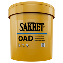 Mastika hidroizoliacinė Sakret OAD, vidaus darbams, 5-20kg