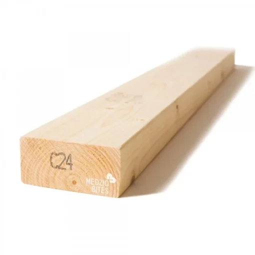 Kalibruota graduota C24 mediena 45x95