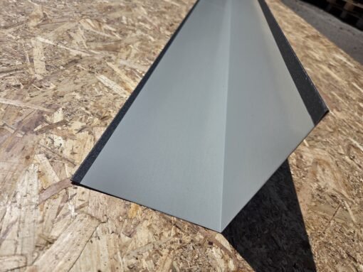 Kraigas skardinis 150x150x2000mm RAL7016 MAT ir RAL8017 MAT - Image 2