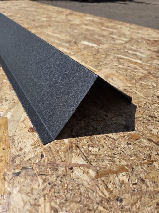 Vėjinė skardinė 100x100x2000mm RAL7016 MAT ir RAL8017 MAT