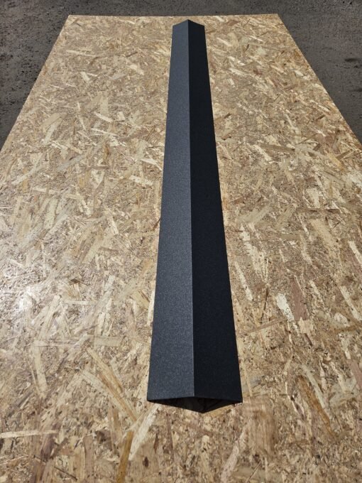 Kraigas skardinis 150x150x2000mm RAL7016 MAT ir RAL8017 MAT - Image 3