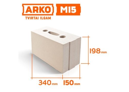 Silikatiniai blokeliai Arko M 120-240mm - Image 3