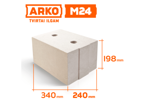 Silikatiniai blokeliai Arko M 120-240mm